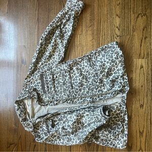 Free People Animal Print Jacket